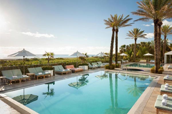Marriott Stanton Miami pool view